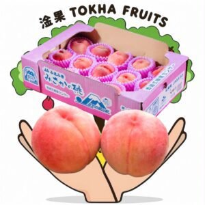 PEACH - JAPAN YAMANASHI MISAKA EXTRA LARGE MOMO PEACH (DAITORYO）(日本特大糖领水蜜桃）山梨御坂桃